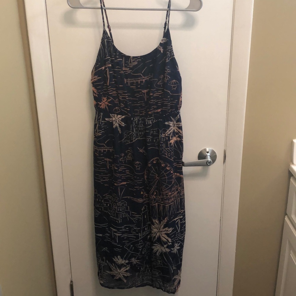 Old Navy Summer Print Spaghetti Strap Dress